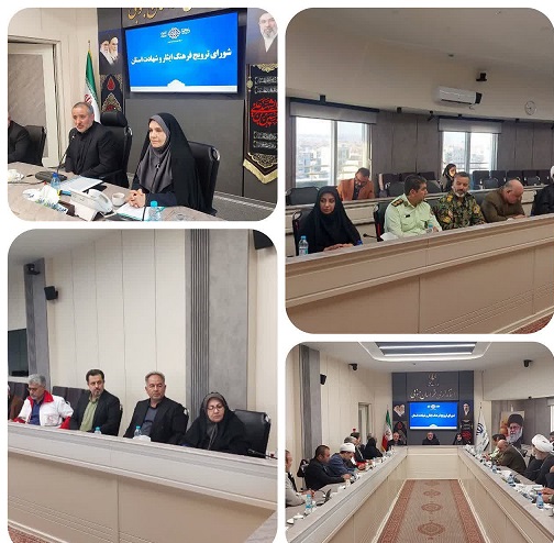 نشست شورای ترویج فرهنگ ایثار و شهادت استان خراسان جنوبی